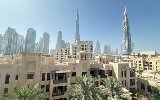 Vacant | Very Bright | Furnished 2BR | Burj Khalif