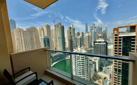 Furnished | Good Floor | Marina View – Vacant