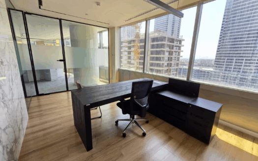 3 Parkings | Fitted Office | Gold Tower