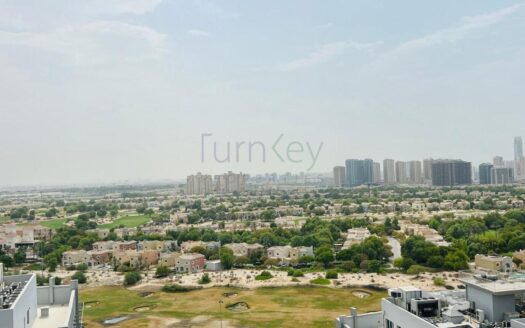 Golf view | Higher floor | Vacant | Furnished