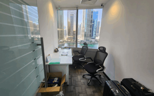 Fitted & Rented office for Sale in Gold Tower