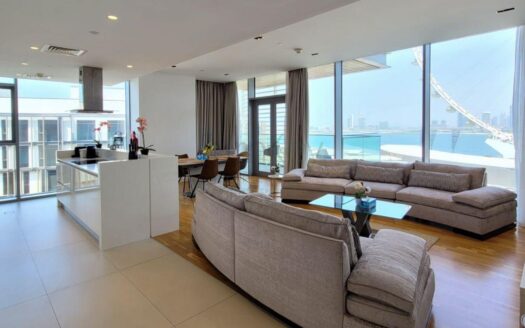 3-Bedroom Furnished | Stunning Sea View | For Rent